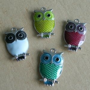Colorful Meaning Owl Necklace
